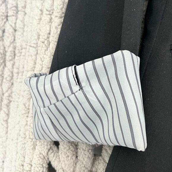 Lauren Conrad Black Tailored 3/4 Length Sleeve Blazer Size 10 - Picture 5 of 13